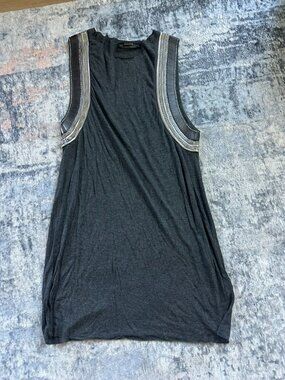 AllSaints Hand Embellished Tank Dress